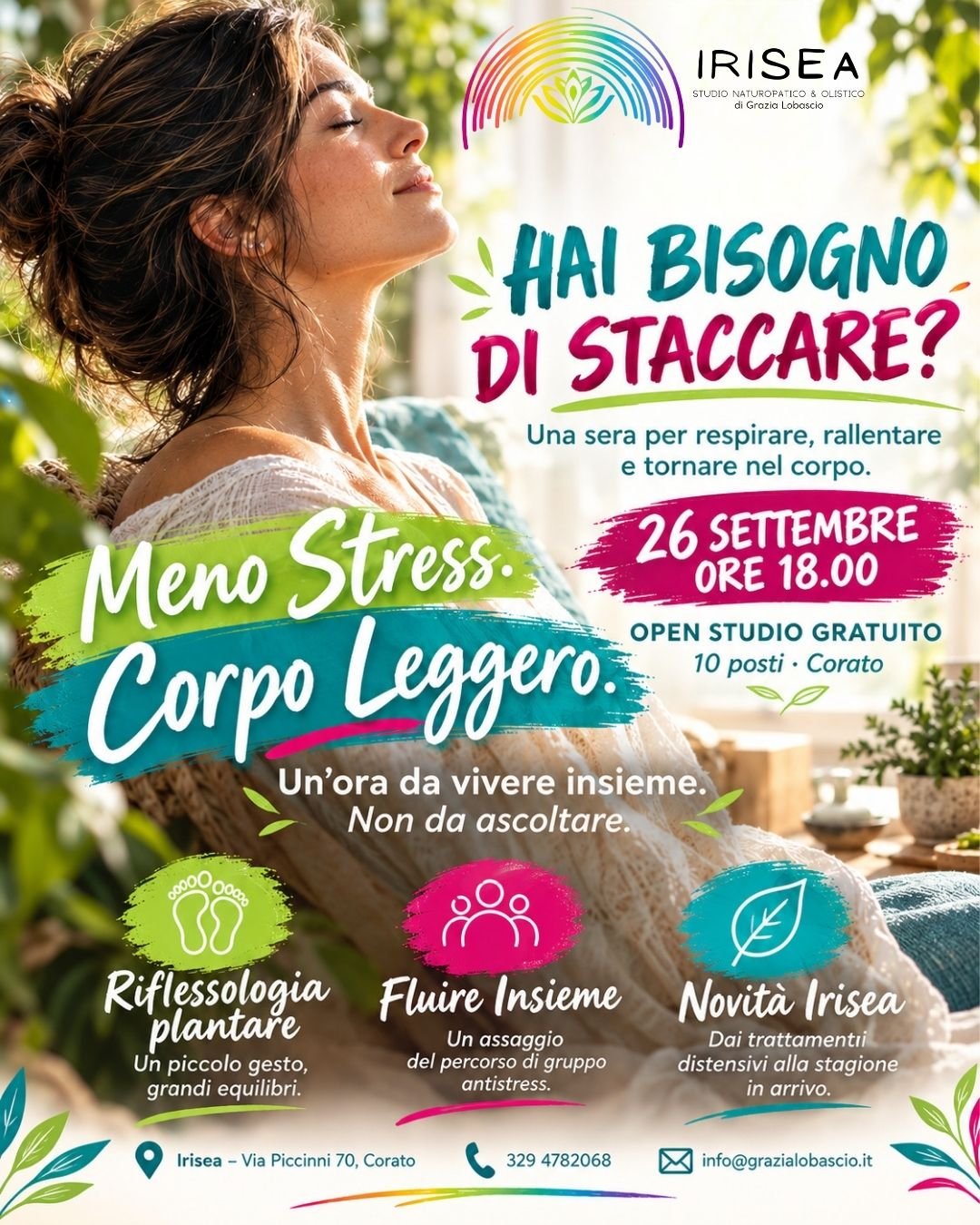 Meno Stress, Corpo Leggero