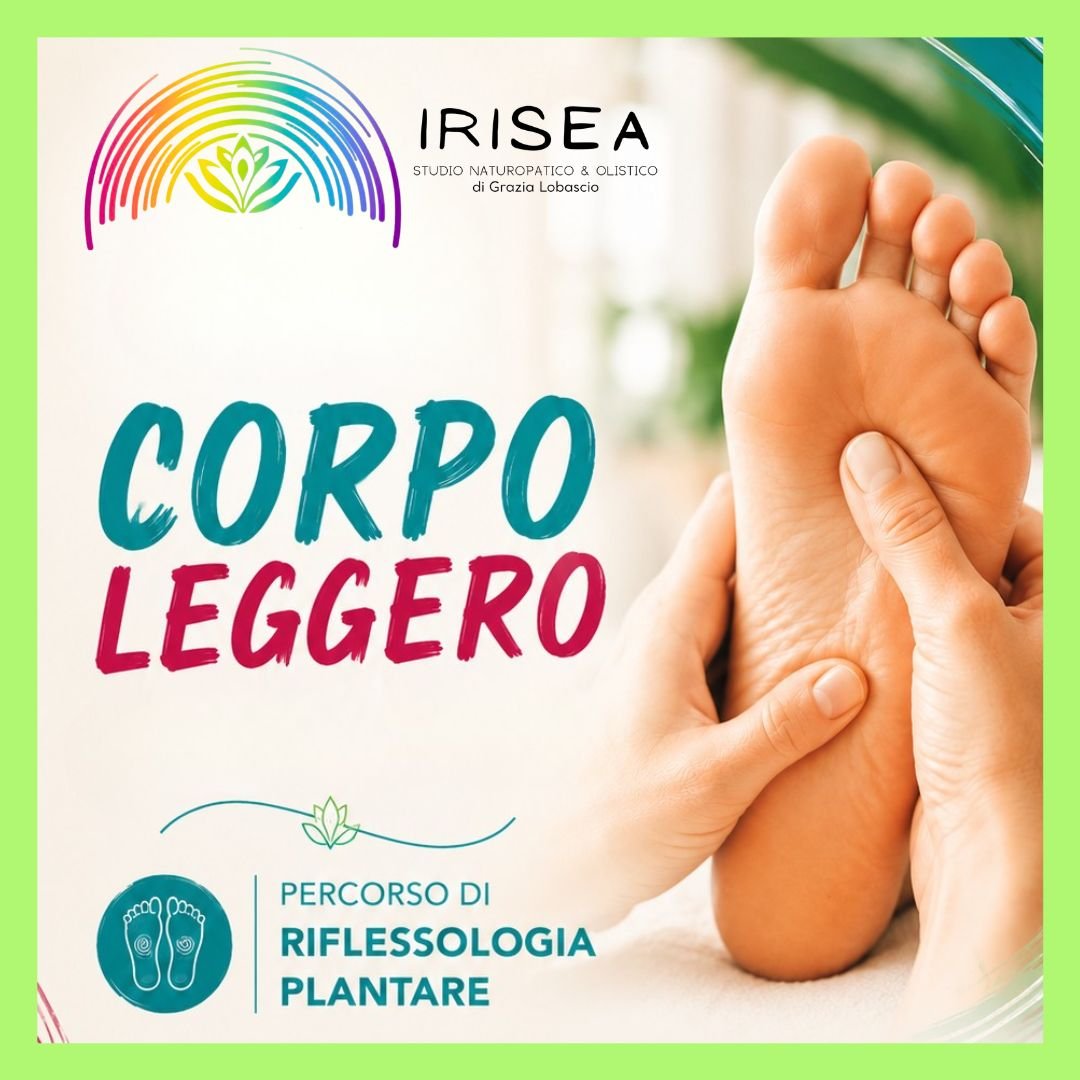 Corpo Leggero – Un percorso in tre sedute di Riflessologia Plantare Integrata
